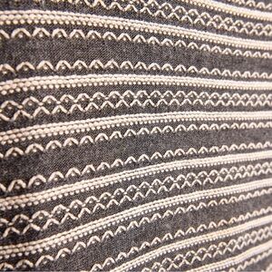 J. Jill gray and white embroidered woven blouse size XXL 2x